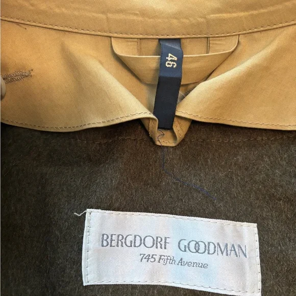Men's Bergdorf Goodman Brown Jacket